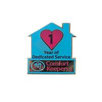 133 - Years of Service Pin with Comfort Keepers Logo - thumbnail