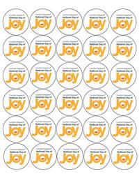 961 - NDOJ Sticker Sheet (30 per sheet) - thumbnail