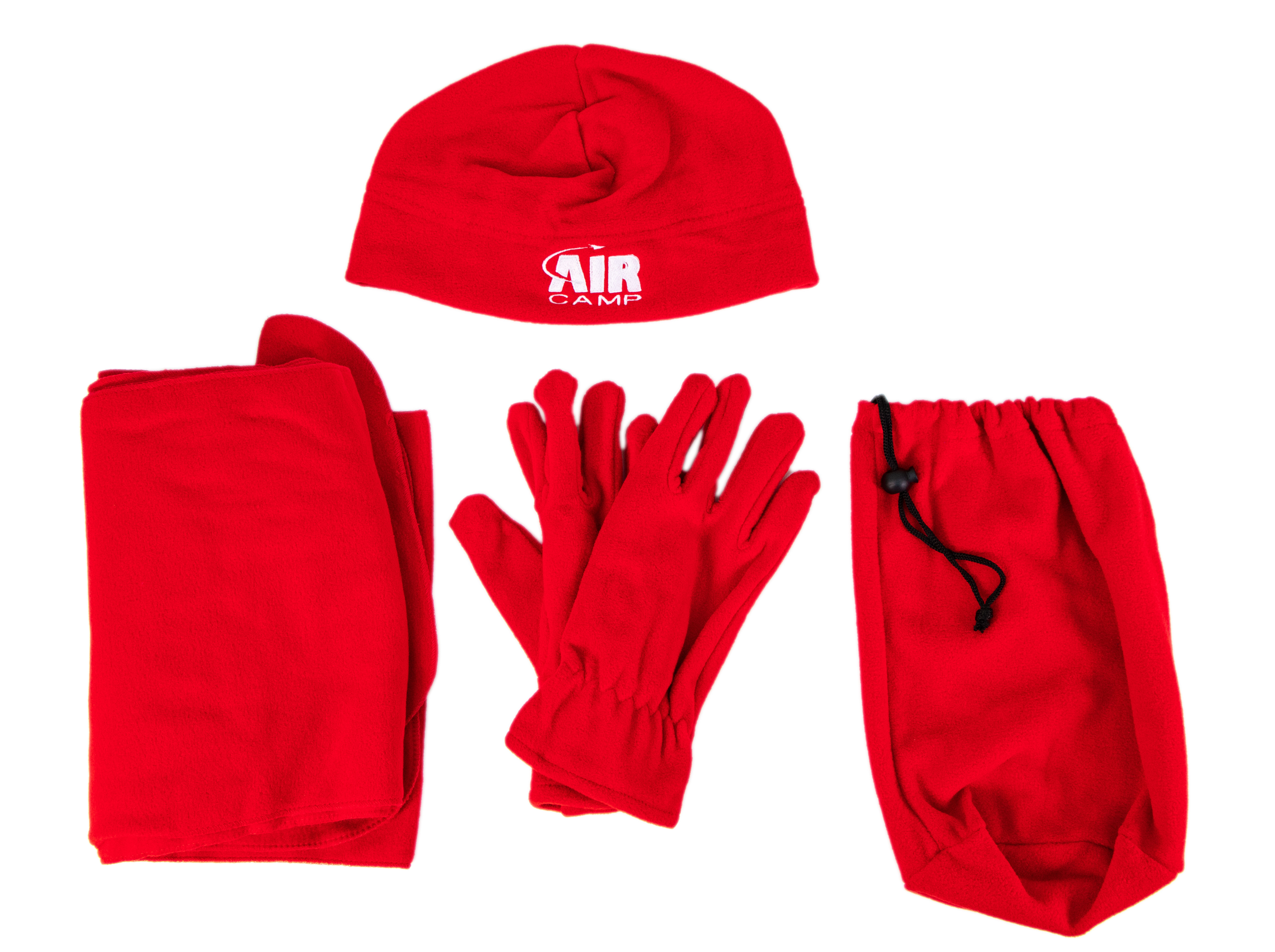AP520-RED - Winter Fleece Set - Red - thumbnail