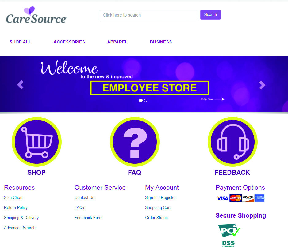 CareSource | Landing Page